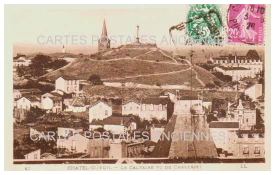 Cartes postales anciennes > CARTES POSTALES > carte postale ancienne > cartes-postales-ancienne.com Auvergne rhone alpes Puy de dome Chatelguyon