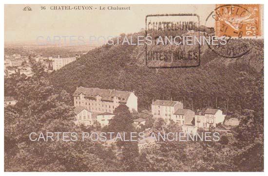 Cartes postales anciennes > CARTES POSTALES > carte postale ancienne > cartes-postales-ancienne.com Auvergne rhone alpes Puy de dome Chatelguyon