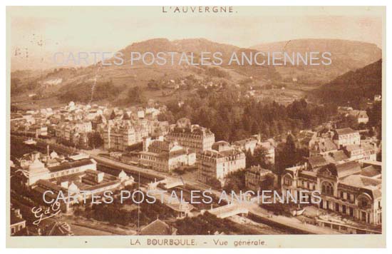 Cartes postales anciennes > CARTES POSTALES > carte postale ancienne > cartes-postales-ancienne.com Auvergne rhone alpes Puy de dome La Bourboule