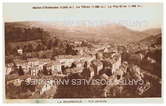 Cartes postales anciennes > CARTES POSTALES > carte postale ancienne > cartes-postales-ancienne.com Auvergne rhone alpes Puy de dome La Bourboule