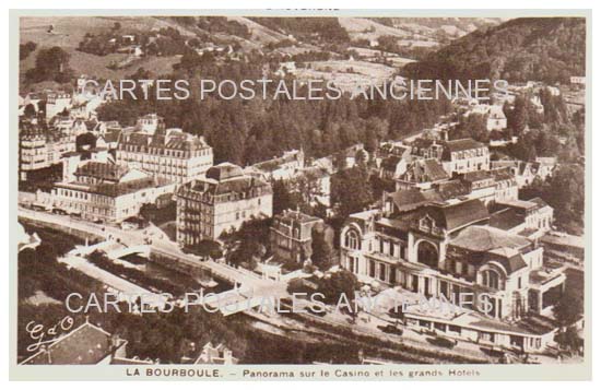 Cartes postales anciennes > CARTES POSTALES > carte postale ancienne > cartes-postales-ancienne.com Auvergne rhone alpes Puy de dome La Bourboule