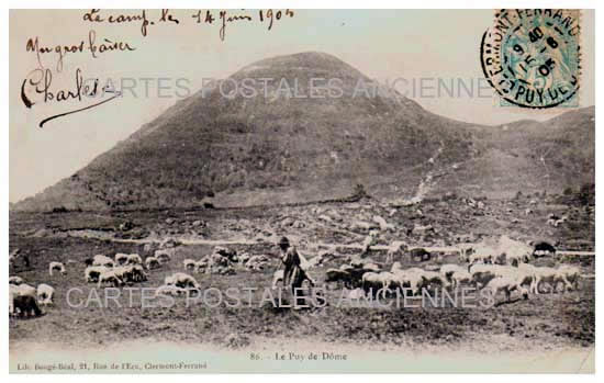 Cartes postales anciennes > CARTES POSTALES > carte postale ancienne > cartes-postales-ancienne.com Auvergne rhone alpes Puy de dome Clermont Ferrand