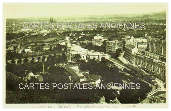 Cartes postales anciennes > CARTES POSTALES > carte postale ancienne > cartes-postales-ancienne.com Auvergne rhone alpes Puy de dome Royat