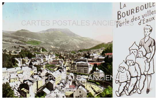 Cartes postales anciennes > CARTES POSTALES > carte postale ancienne > cartes-postales-ancienne.com Auvergne rhone alpes Puy de dome La Bourboule