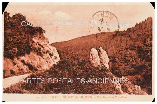 Cartes postales anciennes > CARTES POSTALES > carte postale ancienne > cartes-postales-ancienne.com Auvergne rhone alpes Puy de dome Chatelguyon