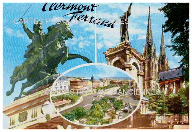 Cartes postales anciennes > CARTES POSTALES > carte postale ancienne > cartes-postales-ancienne.com Auvergne rhone alpes Puy de dome Clermont Ferrand