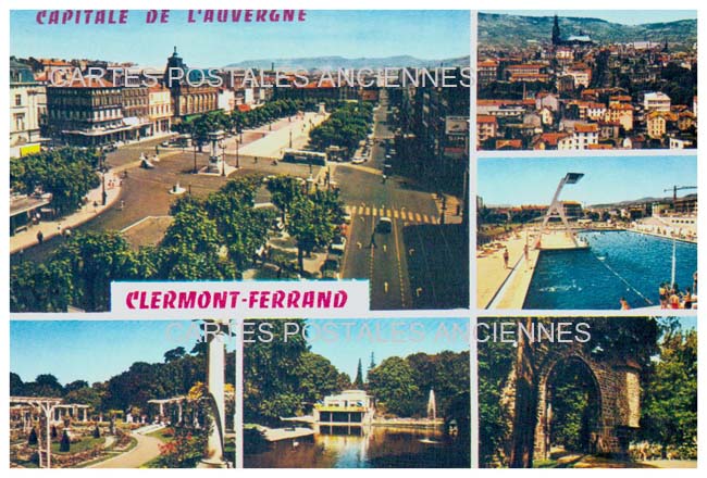 Cartes postales anciennes > CARTES POSTALES > carte postale ancienne > cartes-postales-ancienne.com Auvergne rhone alpes Puy de dome Clermont Ferrand