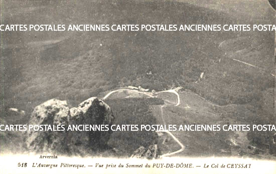 Cartes postales anciennes > CARTES POSTALES > carte postale ancienne > cartes-postales-ancienne.com Auvergne rhone alpes Puy de dome Clermont Ferrand