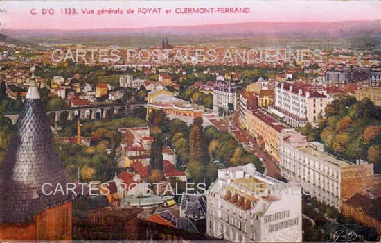 Cartes postales anciennes > CARTES POSTALES > carte postale ancienne > cartes-postales-ancienne.com Auvergne rhone alpes Puy de dome Royat