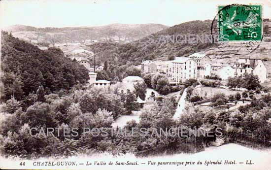 Cartes postales anciennes > CARTES POSTALES > carte postale ancienne > cartes-postales-ancienne.com Auvergne rhone alpes Puy de dome Chatelguyon