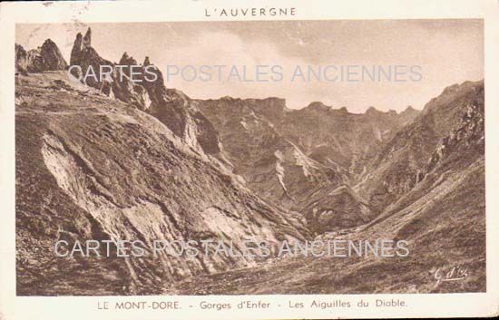 Cartes postales anciennes > CARTES POSTALES > carte postale ancienne > cartes-postales-ancienne.com Auvergne rhone alpes Puy de dome Mont Dore