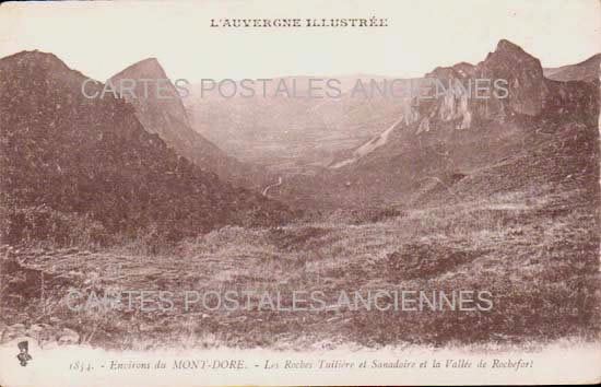 Cartes postales anciennes > CARTES POSTALES > carte postale ancienne > cartes-postales-ancienne.com Auvergne rhone alpes Puy de dome Mont Dore