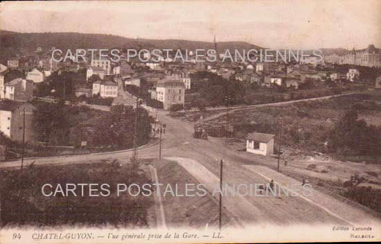 Cartes postales anciennes > CARTES POSTALES > carte postale ancienne > cartes-postales-ancienne.com Auvergne rhone alpes Puy de dome Chatelguyon