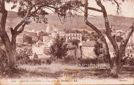 Cartes postales anciennes > CARTES POSTALES > carte postale ancienne > cartes-postales-ancienne.com Auvergne rhone alpes Puy de dome Chatelguyon