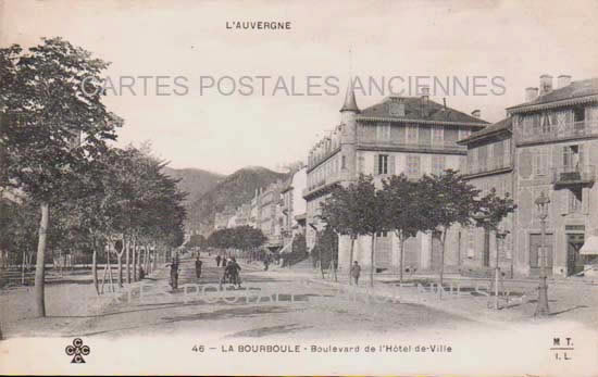 Cartes postales anciennes > CARTES POSTALES > carte postale ancienne > cartes-postales-ancienne.com Auvergne rhone alpes Puy de dome La Bourboule