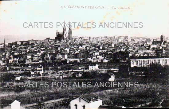 Cartes postales anciennes > CARTES POSTALES > carte postale ancienne > cartes-postales-ancienne.com Auvergne rhone alpes Puy de dome Clermont Ferrand