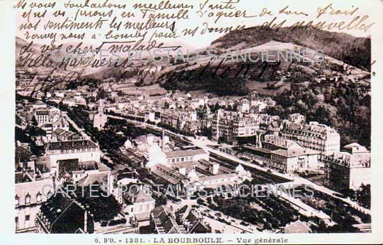 Cartes postales anciennes > CARTES POSTALES > carte postale ancienne > cartes-postales-ancienne.com Auvergne rhone alpes Puy de dome La Bourboule