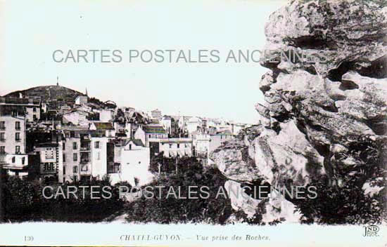 Cartes postales anciennes > CARTES POSTALES > carte postale ancienne > cartes-postales-ancienne.com Auvergne rhone alpes Puy de dome Chatelguyon