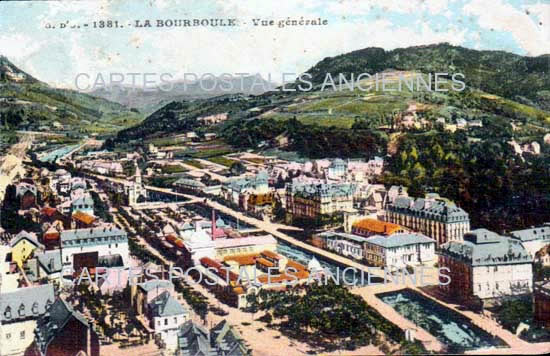 Cartes postales anciennes > CARTES POSTALES > carte postale ancienne > cartes-postales-ancienne.com Auvergne rhone alpes Puy de dome La Bourboule