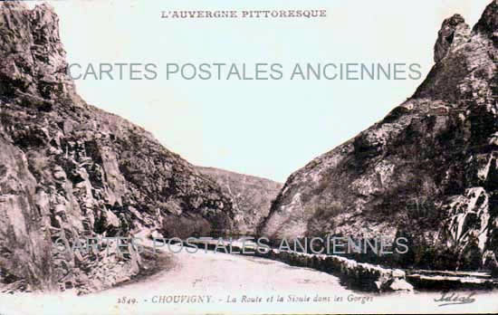 Cartes postales anciennes > CARTES POSTALES > carte postale ancienne > cartes-postales-ancienne.com Auvergne rhone alpes Puy de dome Chouvigny