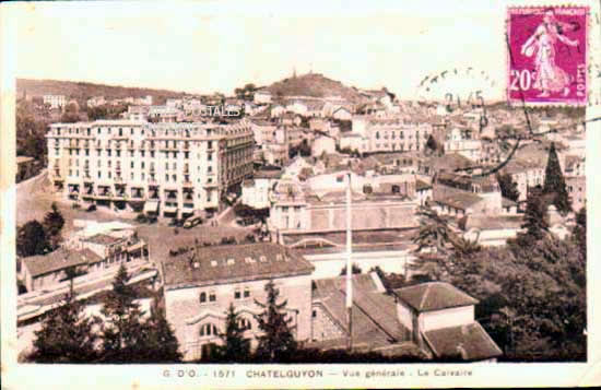 Cartes postales anciennes > CARTES POSTALES > carte postale ancienne > cartes-postales-ancienne.com Auvergne rhone alpes Puy de dome Chatelguyon