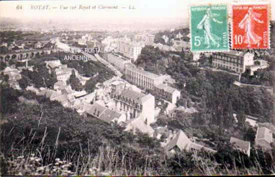 Cartes postales anciennes > CARTES POSTALES > carte postale ancienne > cartes-postales-ancienne.com Auvergne rhone alpes Puy de dome Royat