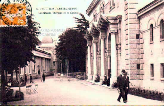 Cartes postales anciennes > CARTES POSTALES > carte postale ancienne > cartes-postales-ancienne.com Auvergne rhone alpes Puy de dome Chatelguyon