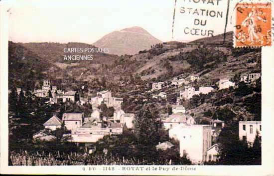 Cartes postales anciennes > CARTES POSTALES > carte postale ancienne > cartes-postales-ancienne.com Auvergne rhone alpes Puy de dome Royat