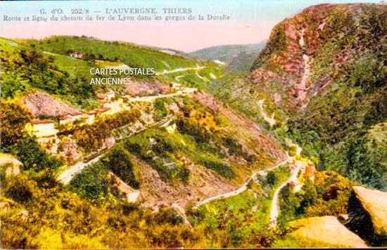 Cartes postales anciennes > CARTES POSTALES > carte postale ancienne > cartes-postales-ancienne.com Auvergne rhone alpes Puy de dome Thiers