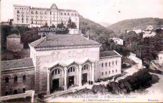 Cartes postales anciennes > CARTES POSTALES > carte postale ancienne > cartes-postales-ancienne.com Auvergne rhone alpes Puy de dome Chatelguyon