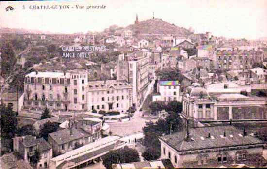 Cartes postales anciennes > CARTES POSTALES > carte postale ancienne > cartes-postales-ancienne.com Auvergne rhone alpes Puy de dome Chatelguyon