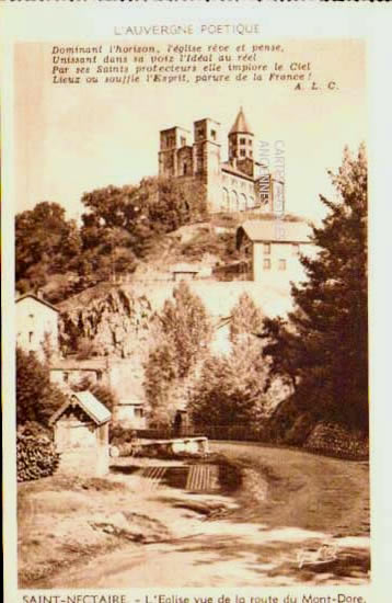 Cartes postales anciennes > CARTES POSTALES > carte postale ancienne > cartes-postales-ancienne.com Auvergne rhone alpes Puy de dome Saint Nectaire