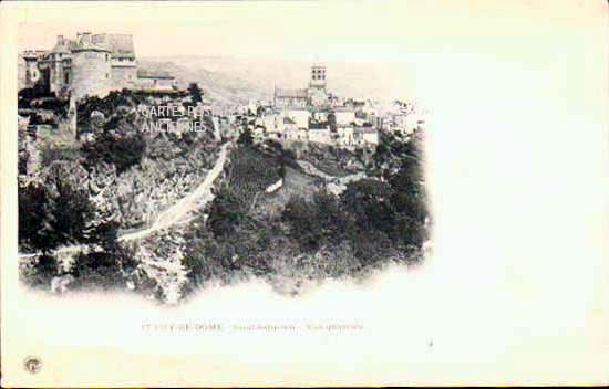 Cartes postales anciennes > CARTES POSTALES > carte postale ancienne > cartes-postales-ancienne.com Auvergne rhone alpes Puy de dome Saint Saturnin