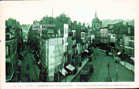 Cartes postales anciennes > CARTES POSTALES > carte postale ancienne > cartes-postales-ancienne.com Auvergne rhone alpes Puy de dome Clermont Ferrand