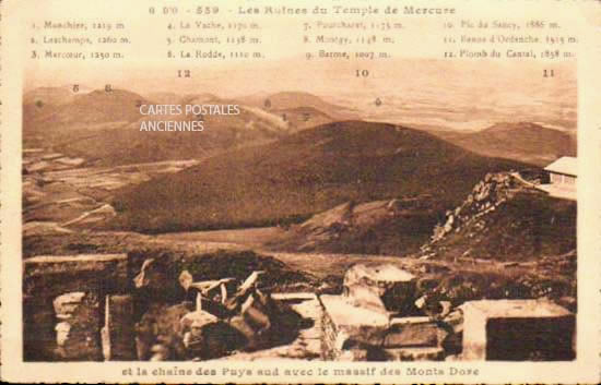 Cartes postales anciennes > CARTES POSTALES > carte postale ancienne > cartes-postales-ancienne.com Auvergne rhone alpes Puy de dome Mont Dore