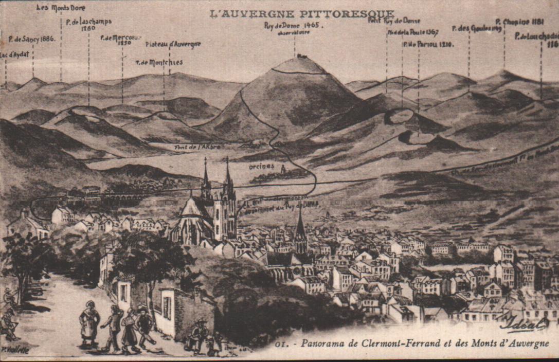 Cartes postales anciennes > CARTES POSTALES > carte postale ancienne > cartes-postales-ancienne.com Auvergne rhone alpes Puy de dome Clermont Ferrand