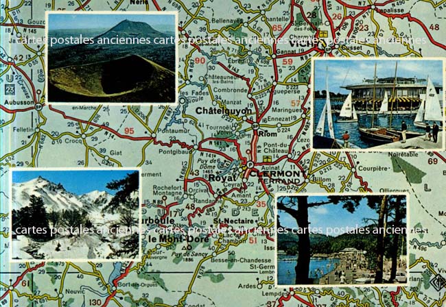 Cartes postales anciennes > CARTES POSTALES > carte postale ancienne > cartes-postales-ancienne.com Auvergne rhone alpes Puy de dome Clermont Ferrand