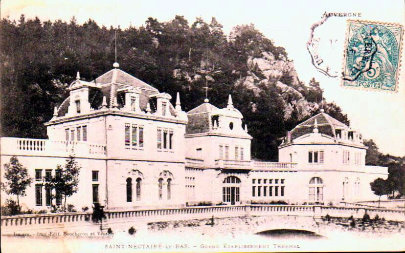 Cartes postales anciennes > CARTES POSTALES > carte postale ancienne > cartes-postales-ancienne.com Auvergne rhone alpes Puy de dome Saint Nectaire