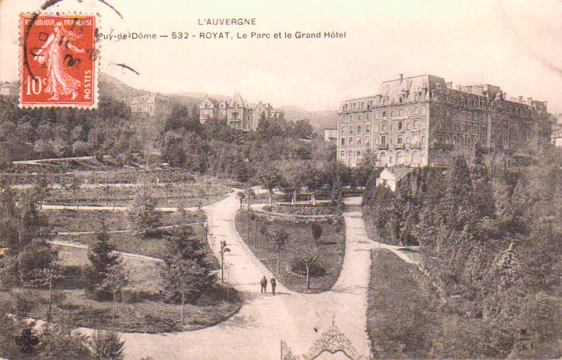 Cartes postales anciennes > CARTES POSTALES > carte postale ancienne > cartes-postales-ancienne.com Auvergne rhone alpes Puy de dome Royat