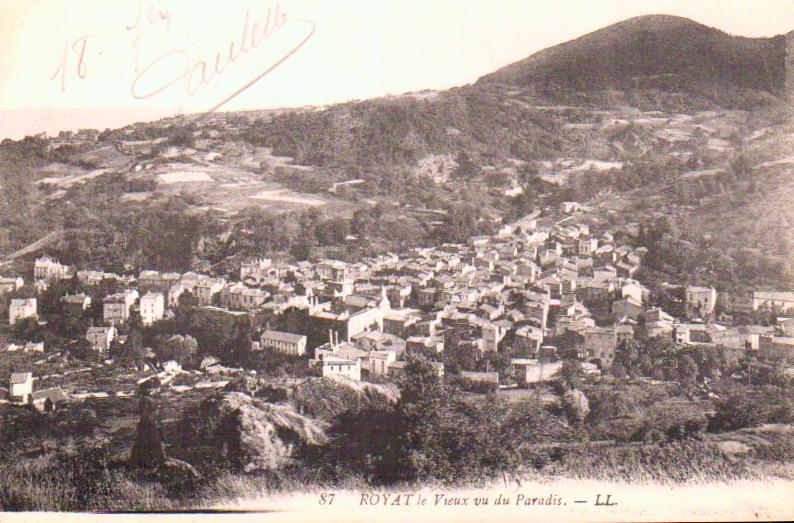 Cartes postales anciennes > CARTES POSTALES > carte postale ancienne > cartes-postales-ancienne.com Auvergne rhone alpes Puy de dome Royat