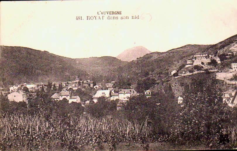 Cartes postales anciennes > CARTES POSTALES > carte postale ancienne > cartes-postales-ancienne.com Auvergne rhone alpes Puy de dome Royat