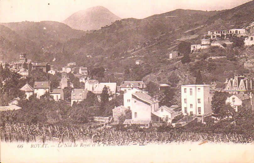 Cartes postales anciennes > CARTES POSTALES > carte postale ancienne > cartes-postales-ancienne.com Auvergne rhone alpes Puy de dome Royat