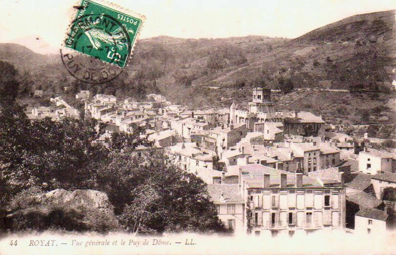 Cartes postales anciennes > CARTES POSTALES > carte postale ancienne > cartes-postales-ancienne.com Auvergne rhone alpes Puy de dome Royat