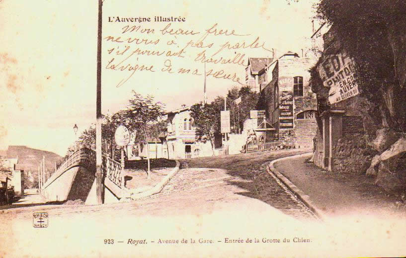 Cartes postales anciennes > CARTES POSTALES > carte postale ancienne > cartes-postales-ancienne.com Auvergne rhone alpes Puy de dome Royat