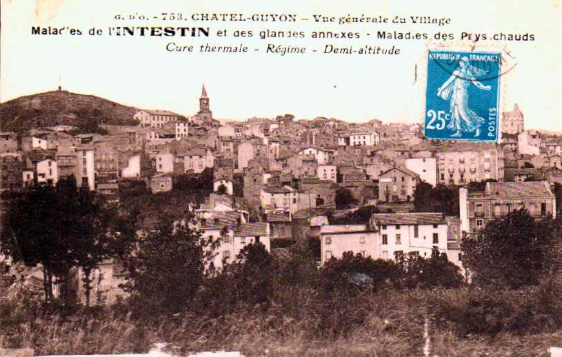 Cartes postales anciennes > CARTES POSTALES > carte postale ancienne > cartes-postales-ancienne.com Auvergne rhone alpes Puy de dome Chatelguyon