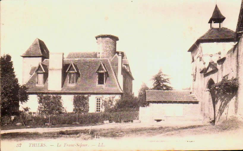 Cartes postales anciennes > CARTES POSTALES > carte postale ancienne > cartes-postales-ancienne.com Auvergne rhone alpes Puy de dome Thiers