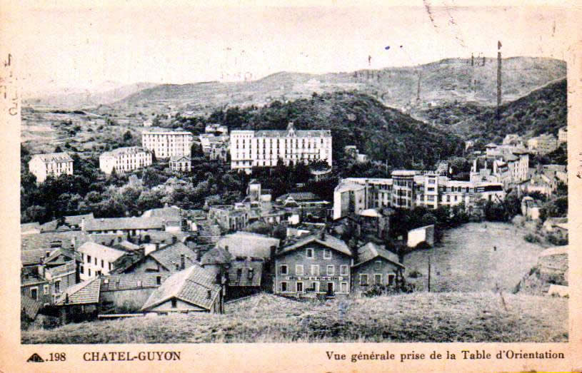 Cartes postales anciennes > CARTES POSTALES > carte postale ancienne > cartes-postales-ancienne.com Auvergne rhone alpes Puy de dome Chatelguyon