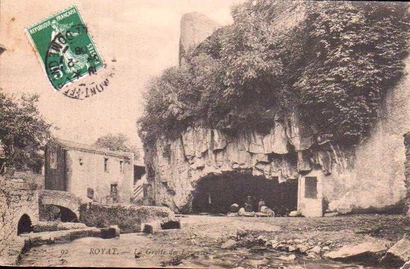 Cartes postales anciennes > CARTES POSTALES > carte postale ancienne > cartes-postales-ancienne.com Auvergne rhone alpes Puy de dome Royat