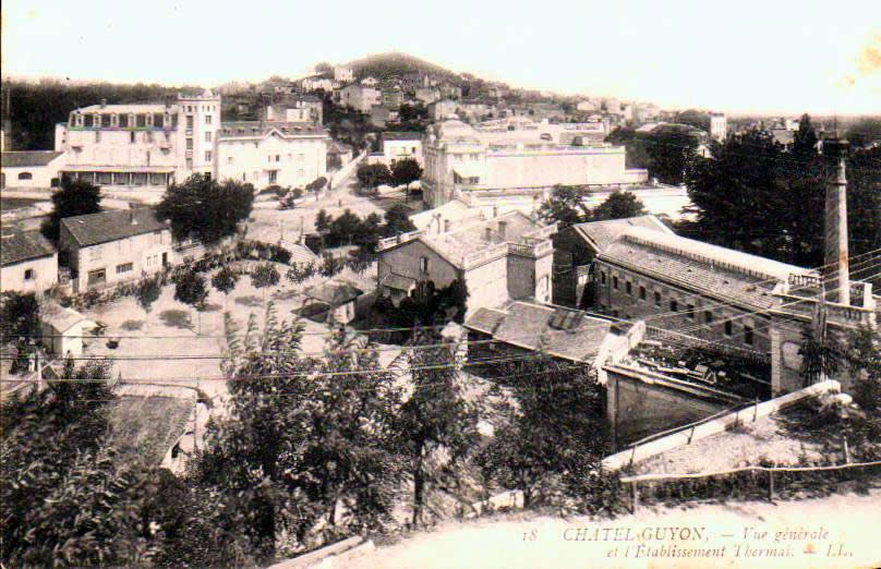 Cartes postales anciennes > CARTES POSTALES > carte postale ancienne > cartes-postales-ancienne.com Auvergne rhone alpes Puy de dome Chatelguyon