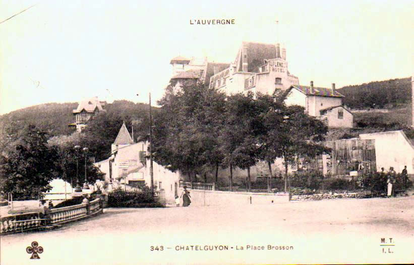 Cartes postales anciennes > CARTES POSTALES > carte postale ancienne > cartes-postales-ancienne.com Auvergne rhone alpes Puy de dome Chatelguyon